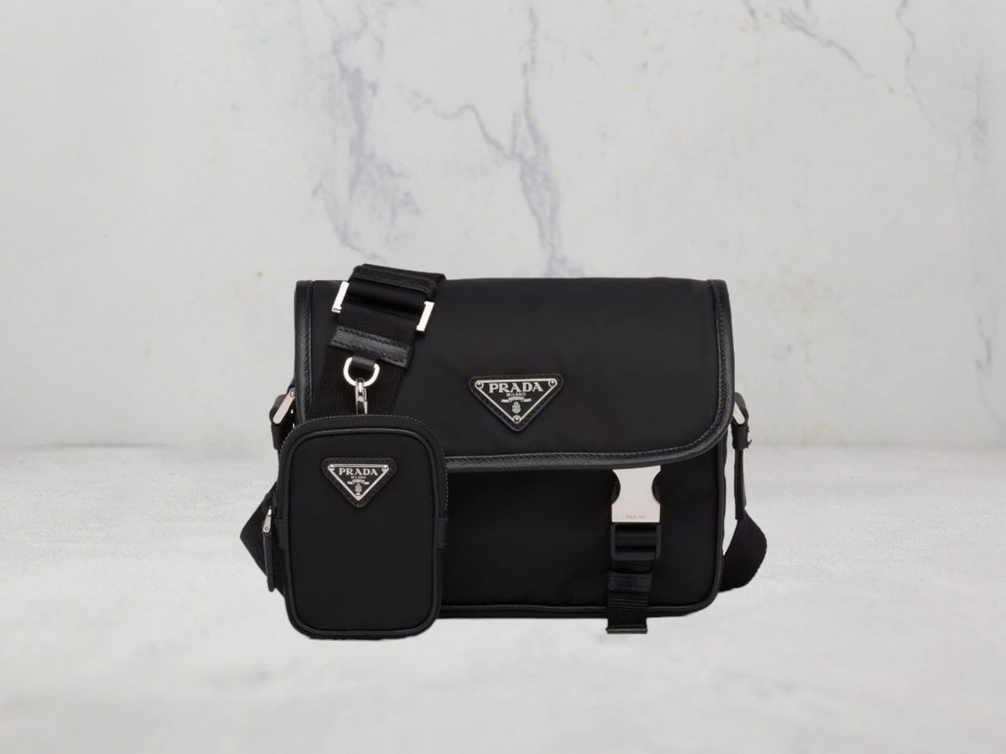 Sac Prada sacoche Re-Nylon