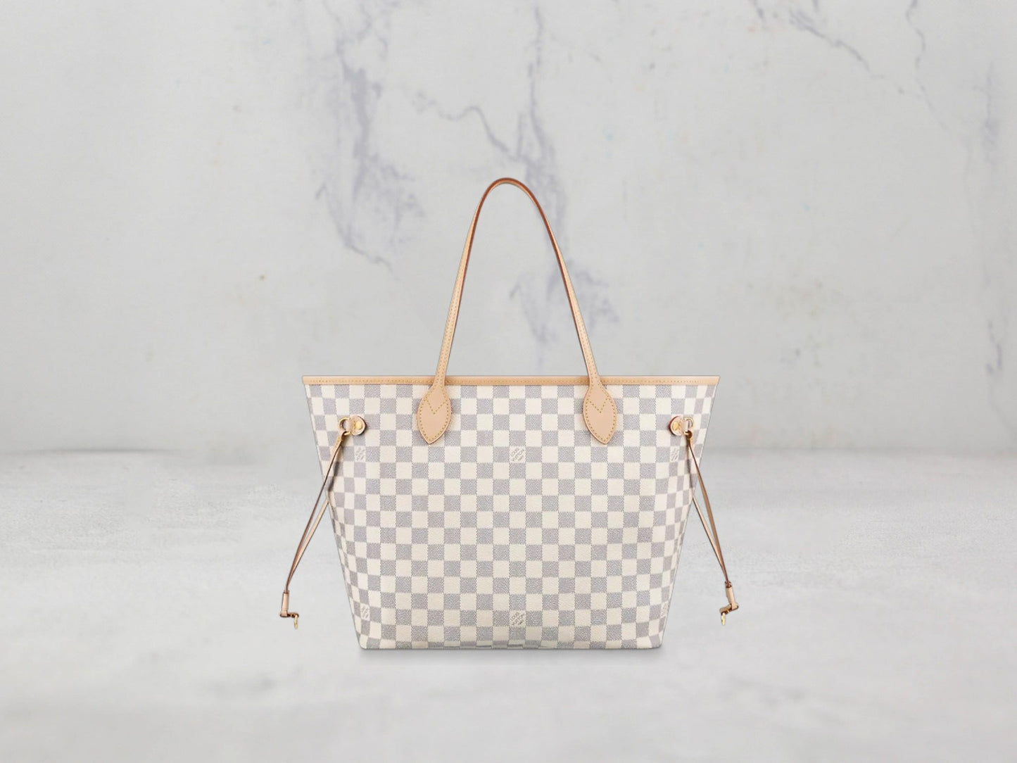 Louis Vuitton – SAC Neverfull Moyen - Beige - Cuir Monogram