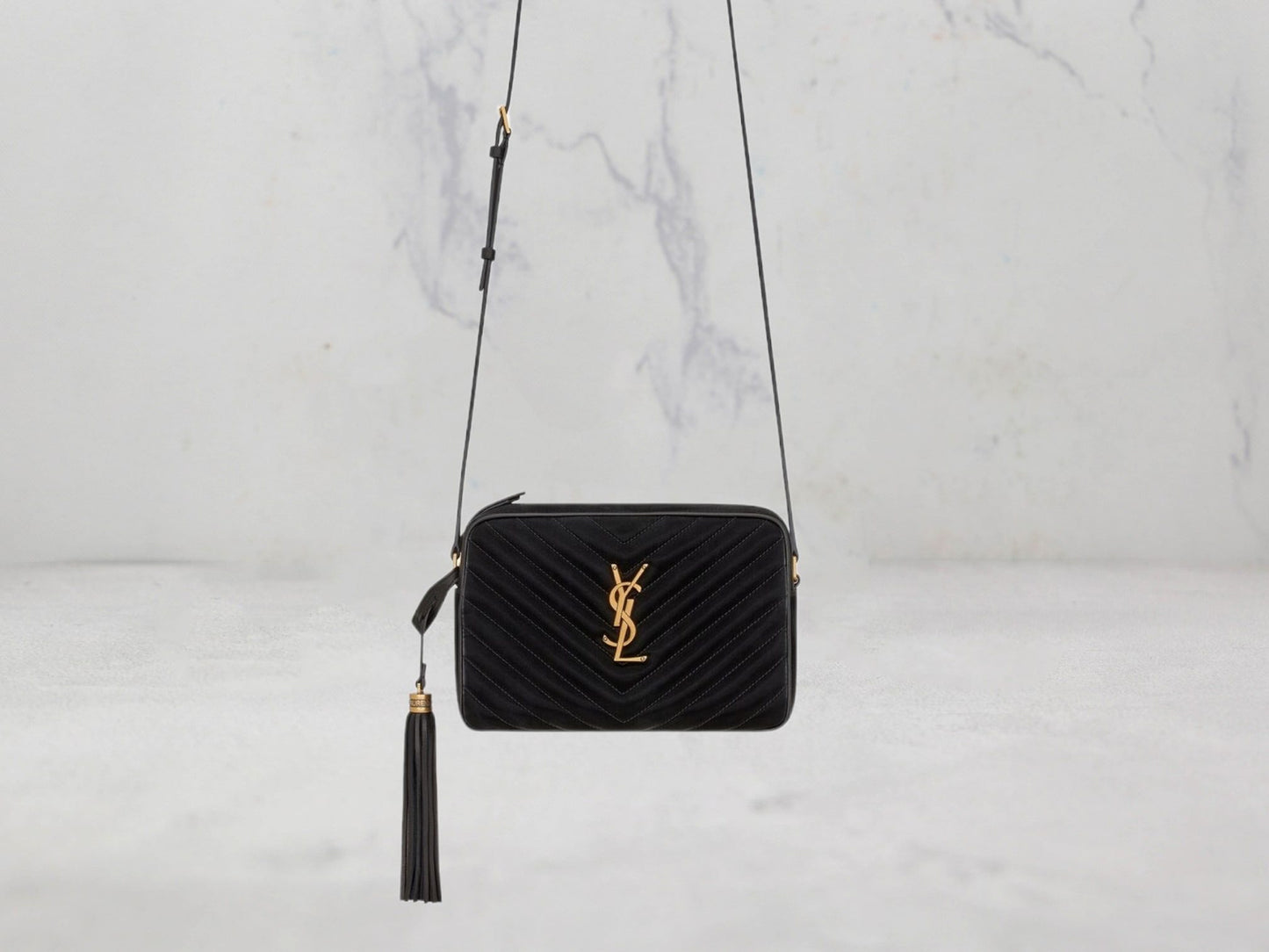SAC Saint Laurent LOU CAMERA BAG NYLON MATELASSÉ