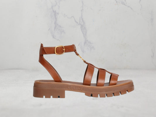 Sandale Gladiateur Clea - Marron
