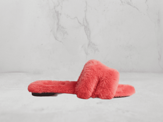Sandales Oran Fourrure Hermes - Rose