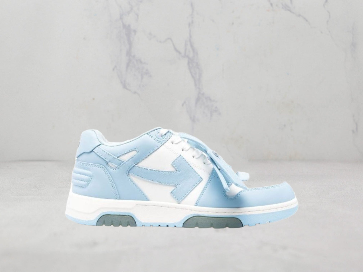 Nike Off White Out of Office - Blanc / Bleu clair