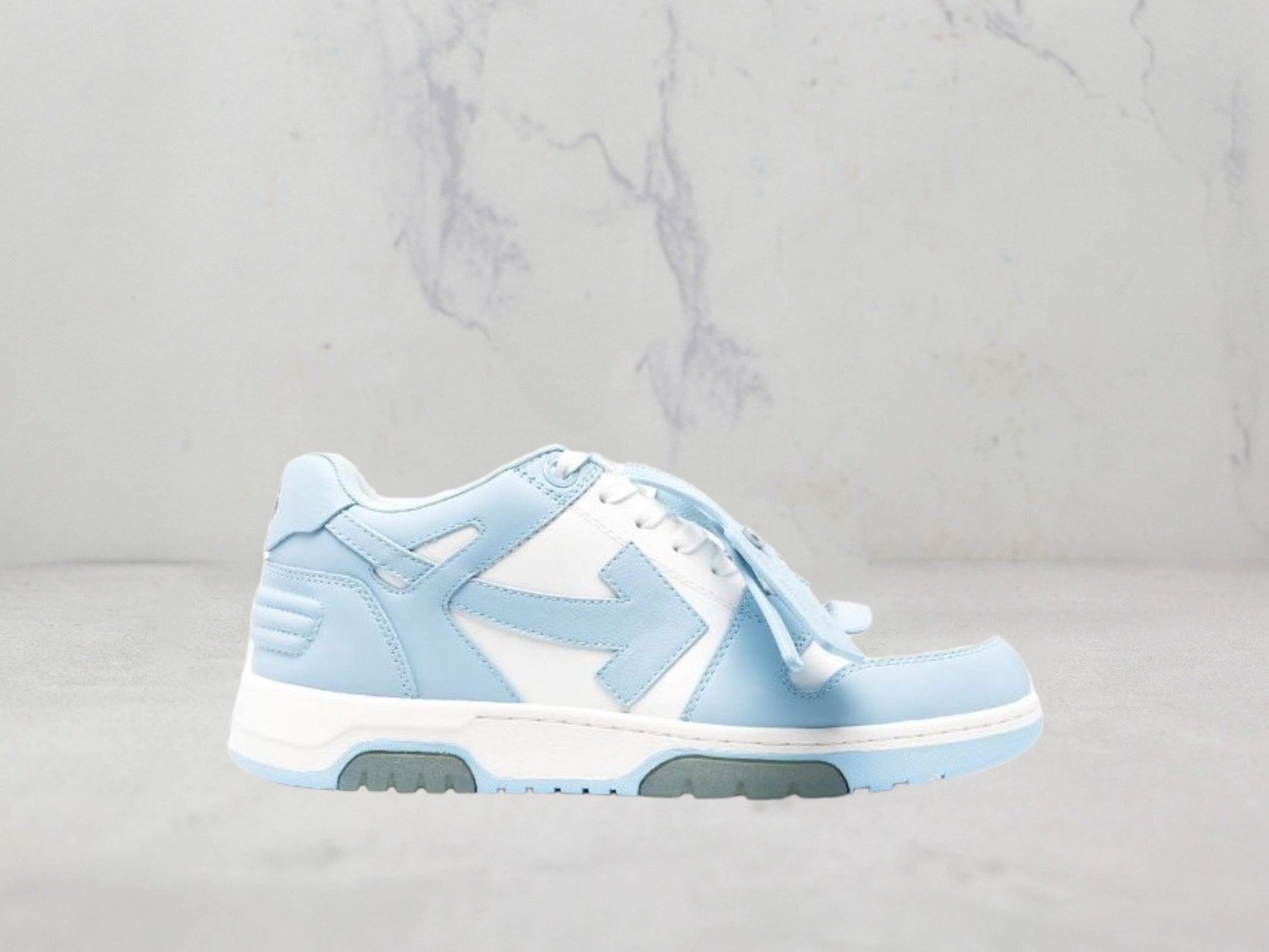Nike Off White Out of Office - Blanc / Bleu clair