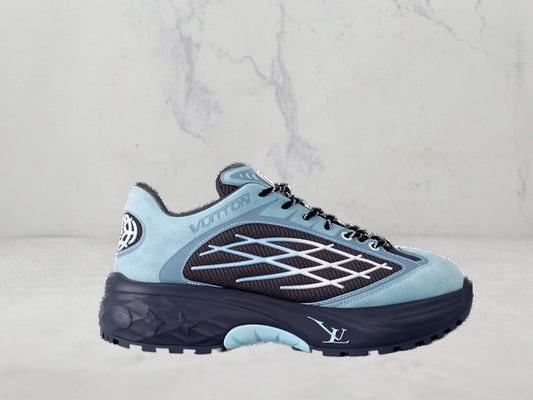 Louis Vuitton à lacets LV Discovery - Bleu