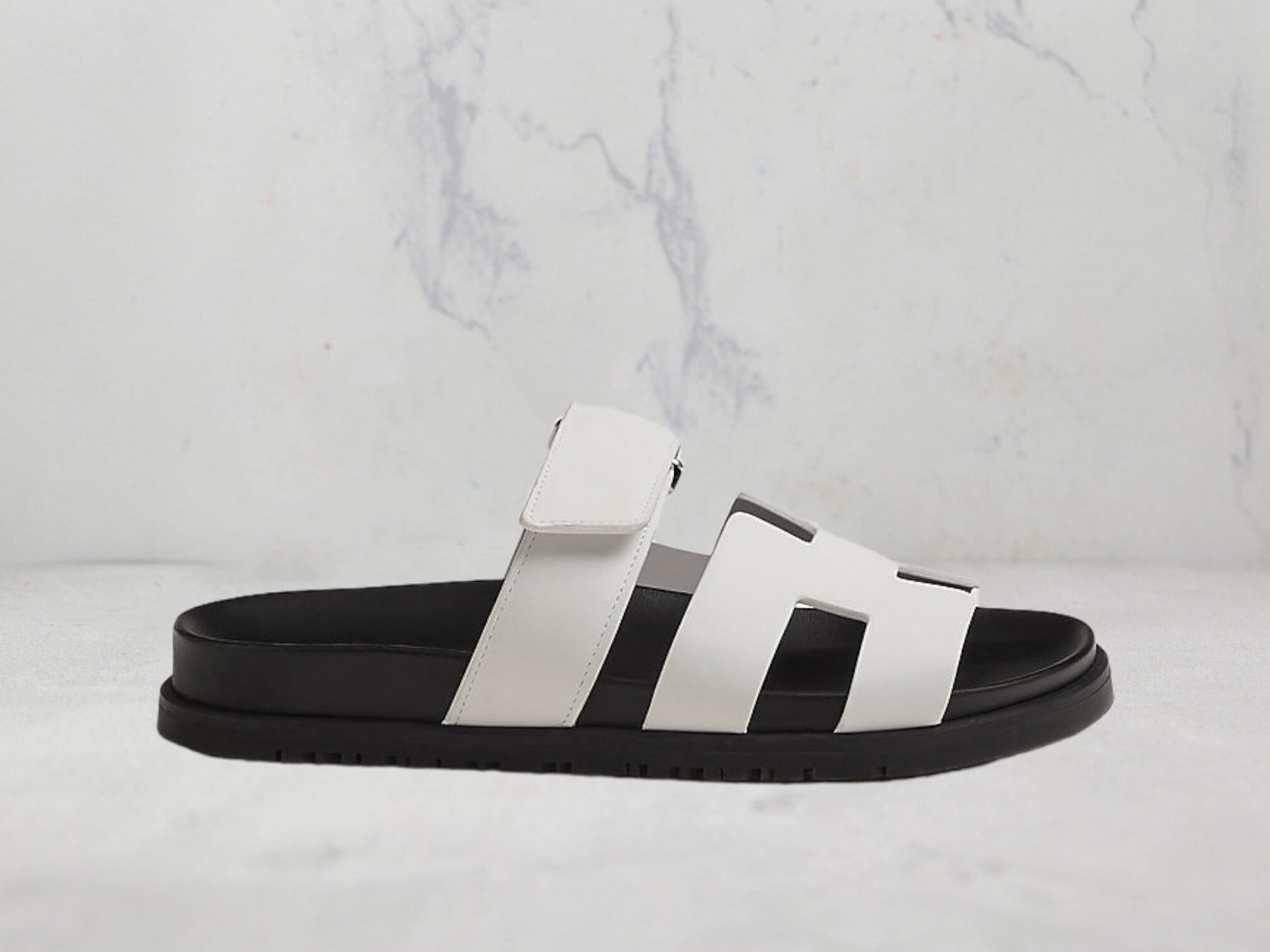 Sandales Chypre Hermes - Blanc