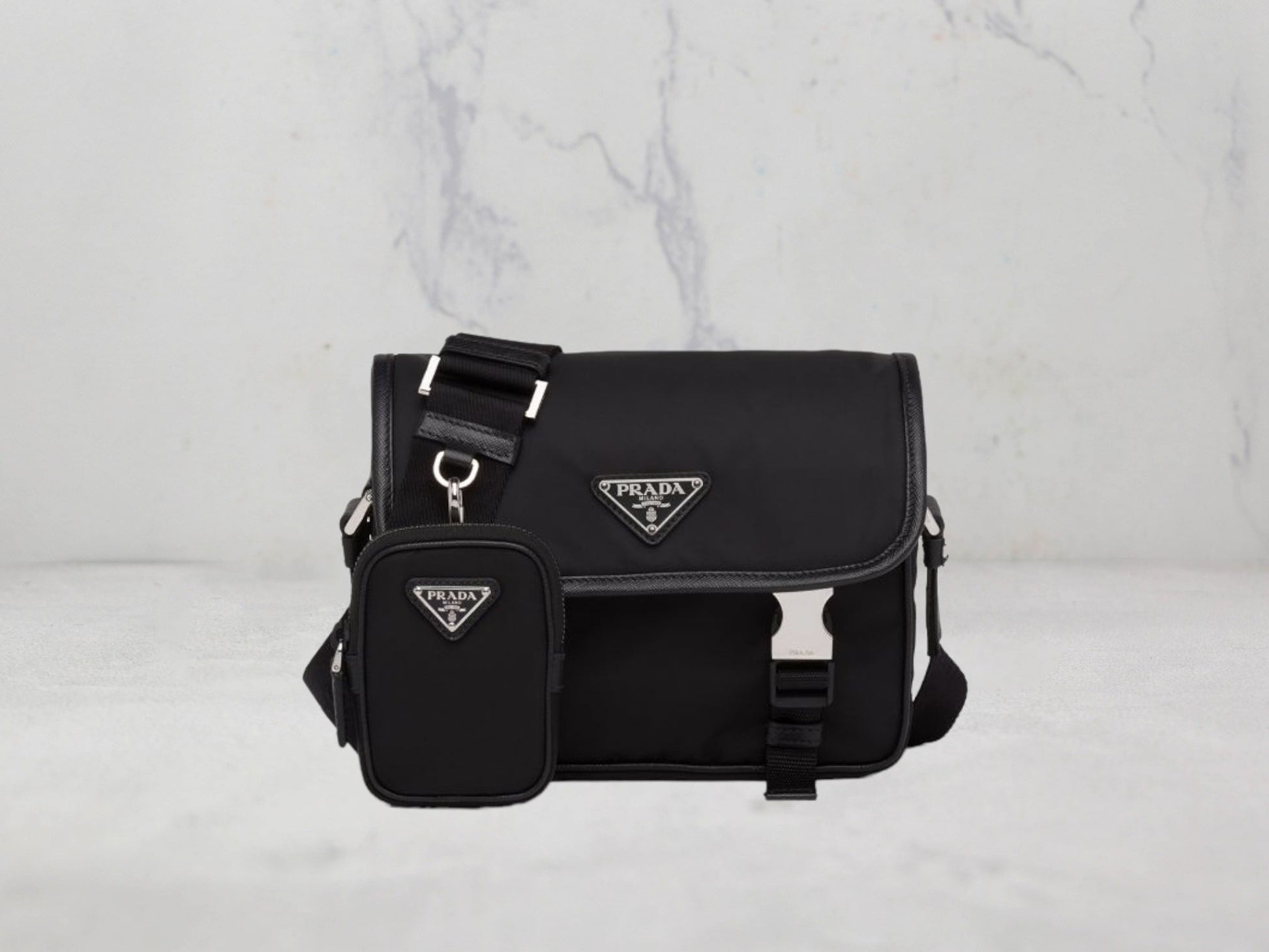 Sac Prada sacoche Re-Nylon