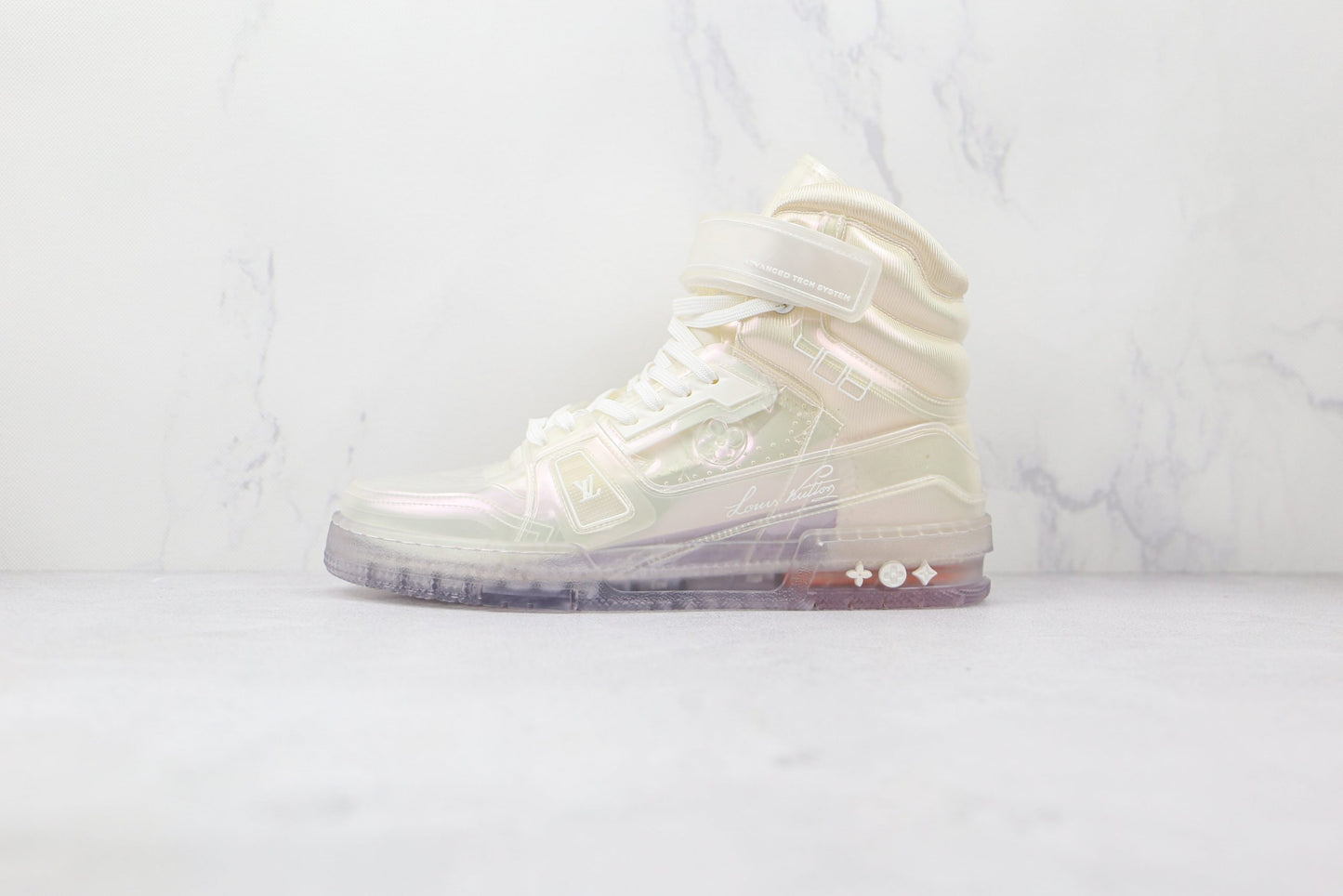 Louis Vuitton Trainer Montante - Blanc