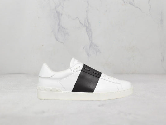 Valentino Garavani Sneakers Open - Blanc/Noir