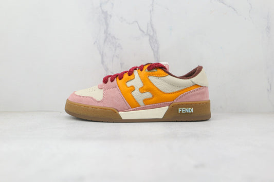 Fendi Match Low Tops - Rose