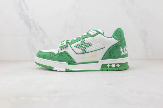Louis Vuitton Trainer Monogram Denim - Vert