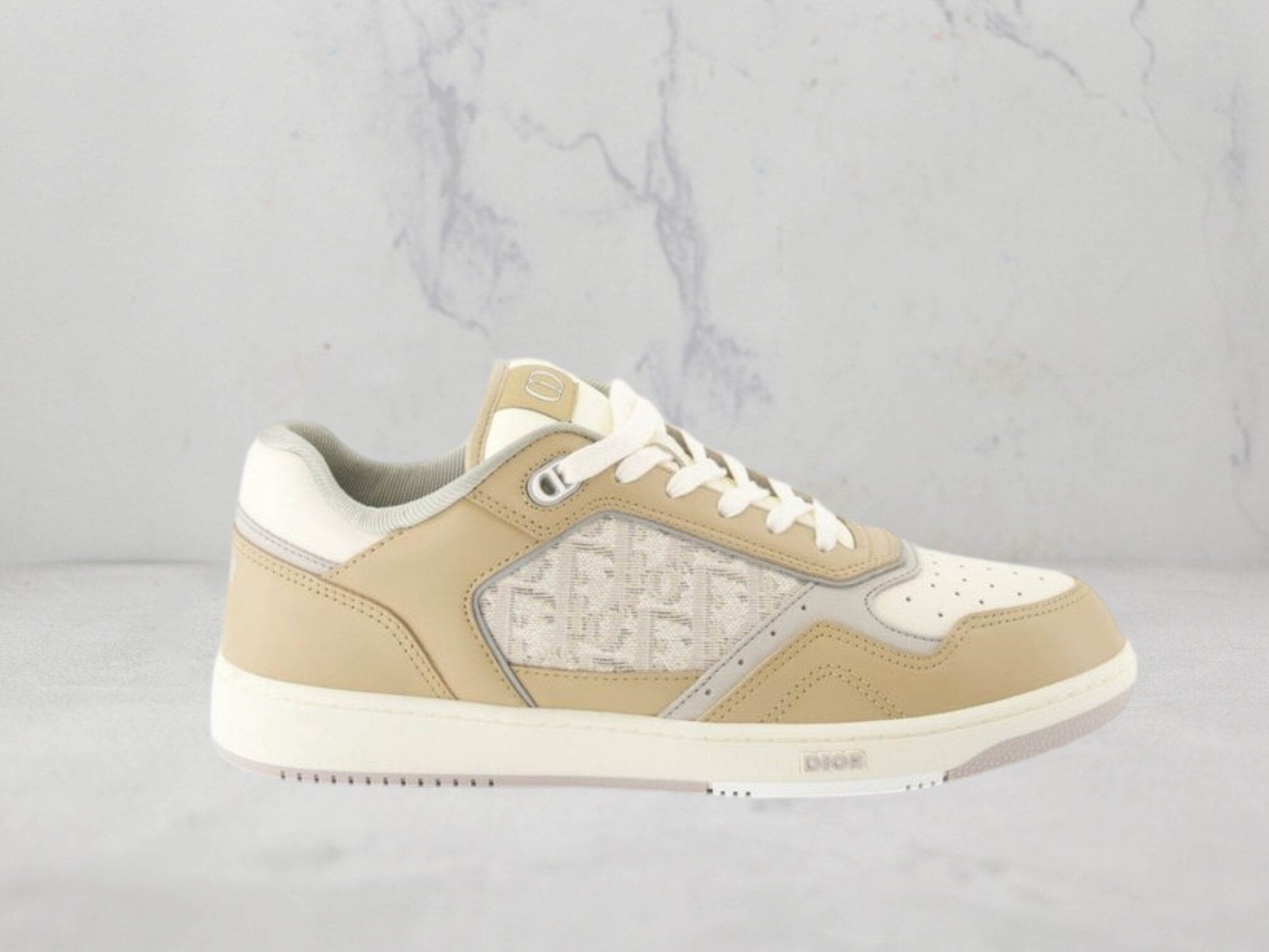 Sneaker Dior B27 Basse - Blanc / Gris