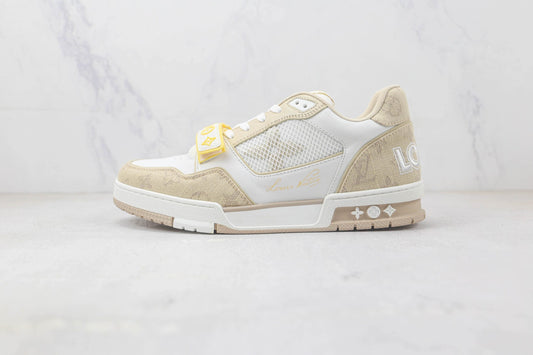 Louis Vuitton Trainer Monogram Denim - Beige