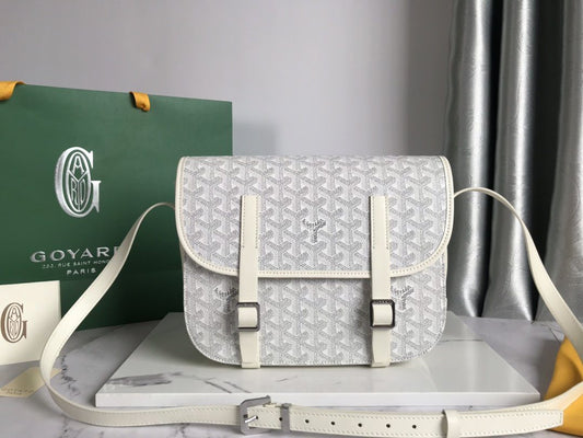 Goyard &#8211; Belvedere Messenger Goyardine MM - Jaune