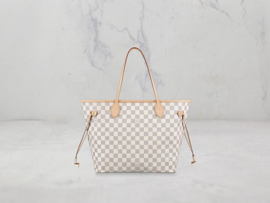 Louis Vuitton &#8211; SAC Neverfull Moyen - Beige - Cuir Monogram
