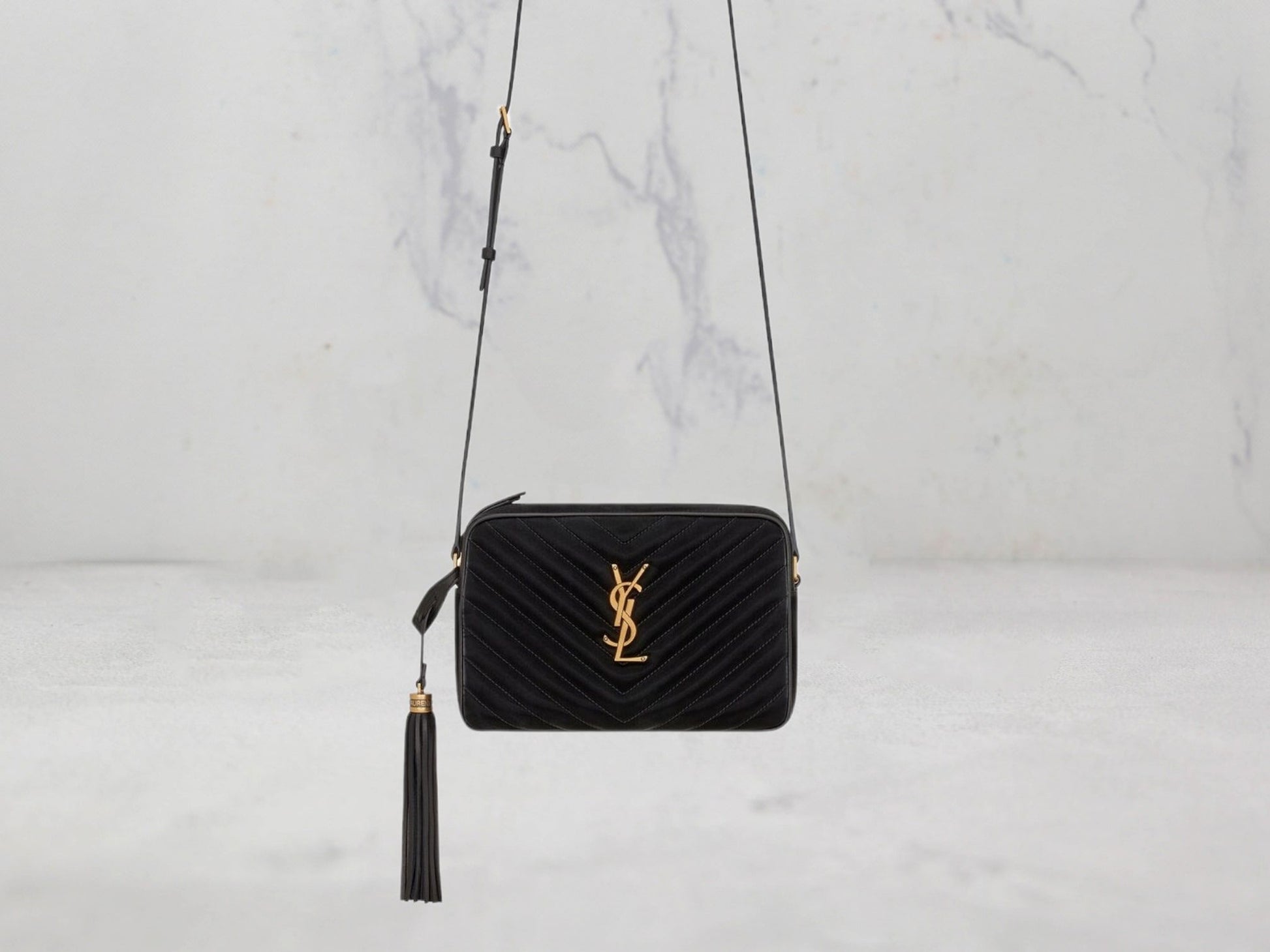 SAC Saint Laurent LOU CAMERA BAG NYLON MATELASSÉ