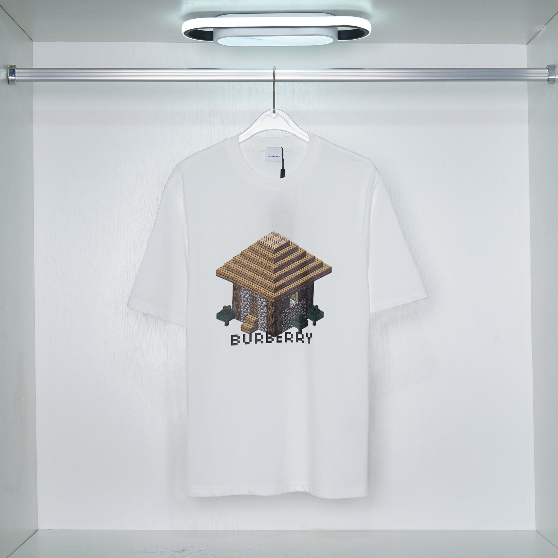 T shirt Burberry x Minecraft