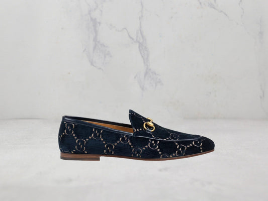 Mocassins Gucci Jordaan GG - Noir