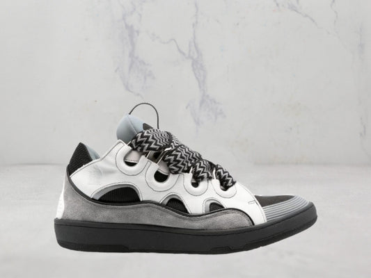 Lanvin Curb - Blanc / Gris