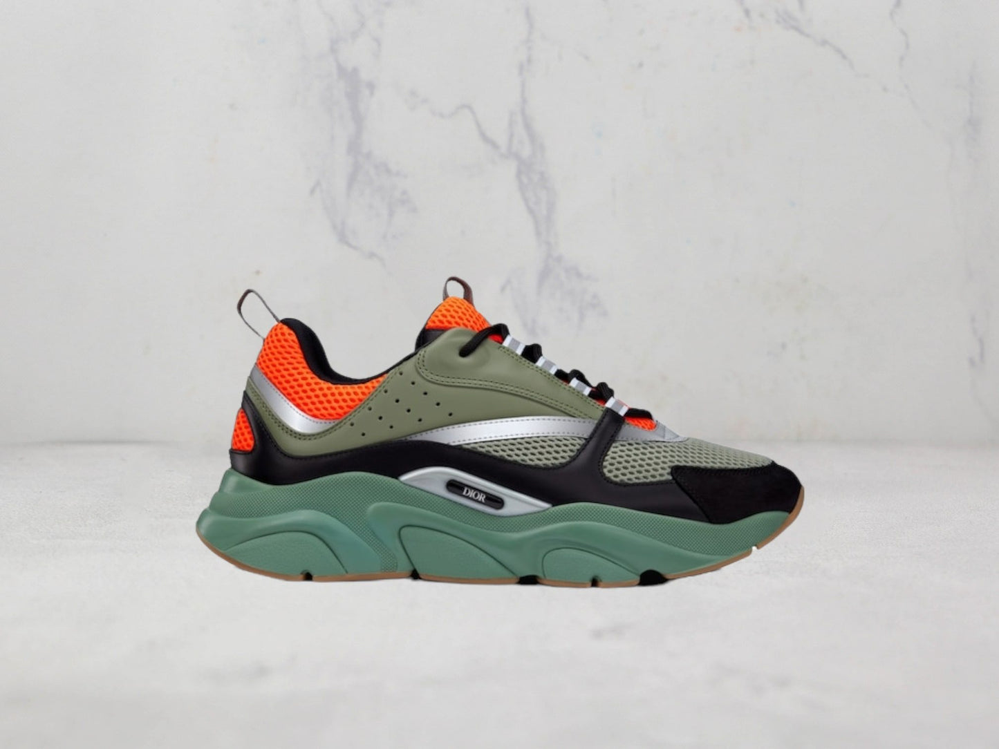 Sneaker Dior B22 - Kaki / Orange