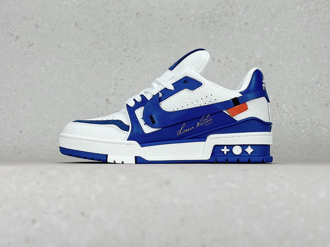 Louis Vuitton Sneakers LV Trainer # 54 Custom Nike - Bleu