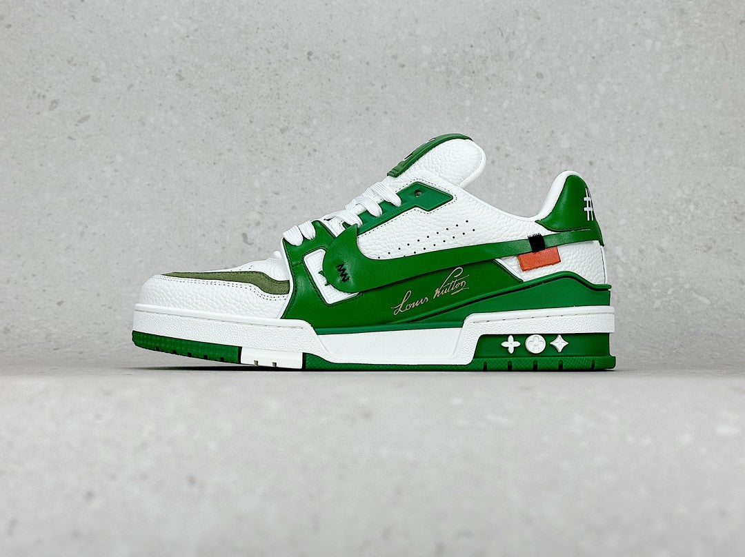 Louis Vuitton Sneakers LV Trainer # 54 Custom Nike - Vert