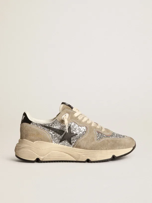 Golden Goose Running Sole - Beige / Noir
