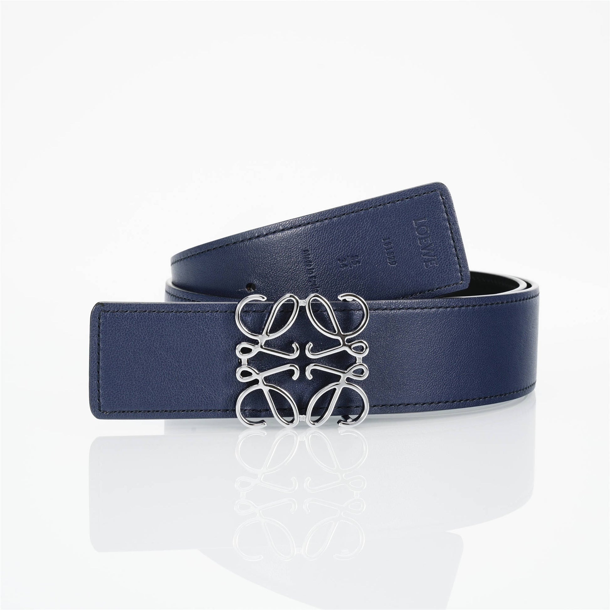 Ceinture Loewe - Bleu marine