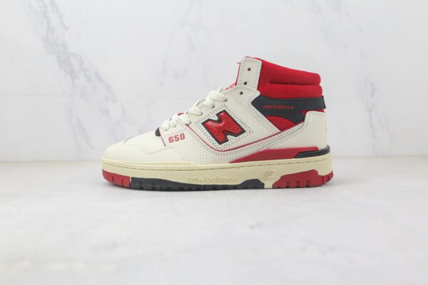 New Balance 650R Aime Leon Dore - Blanc / Rouge