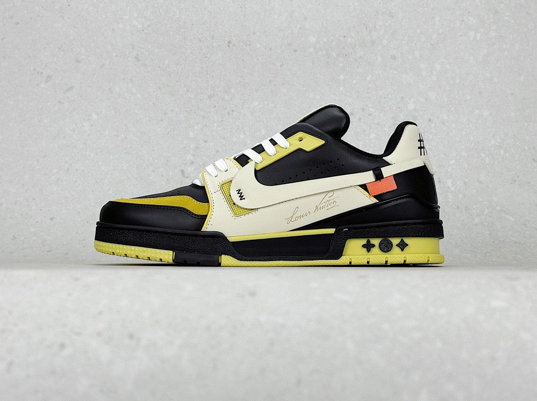 Louis Vuitton Sneakers LV Trainer # 54 Custom Nike - Jaune