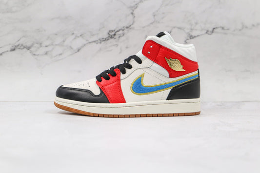 Jordan 1 Mid Let(Her)Man - 