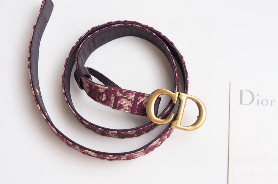 Ceinture Dior - Bleu