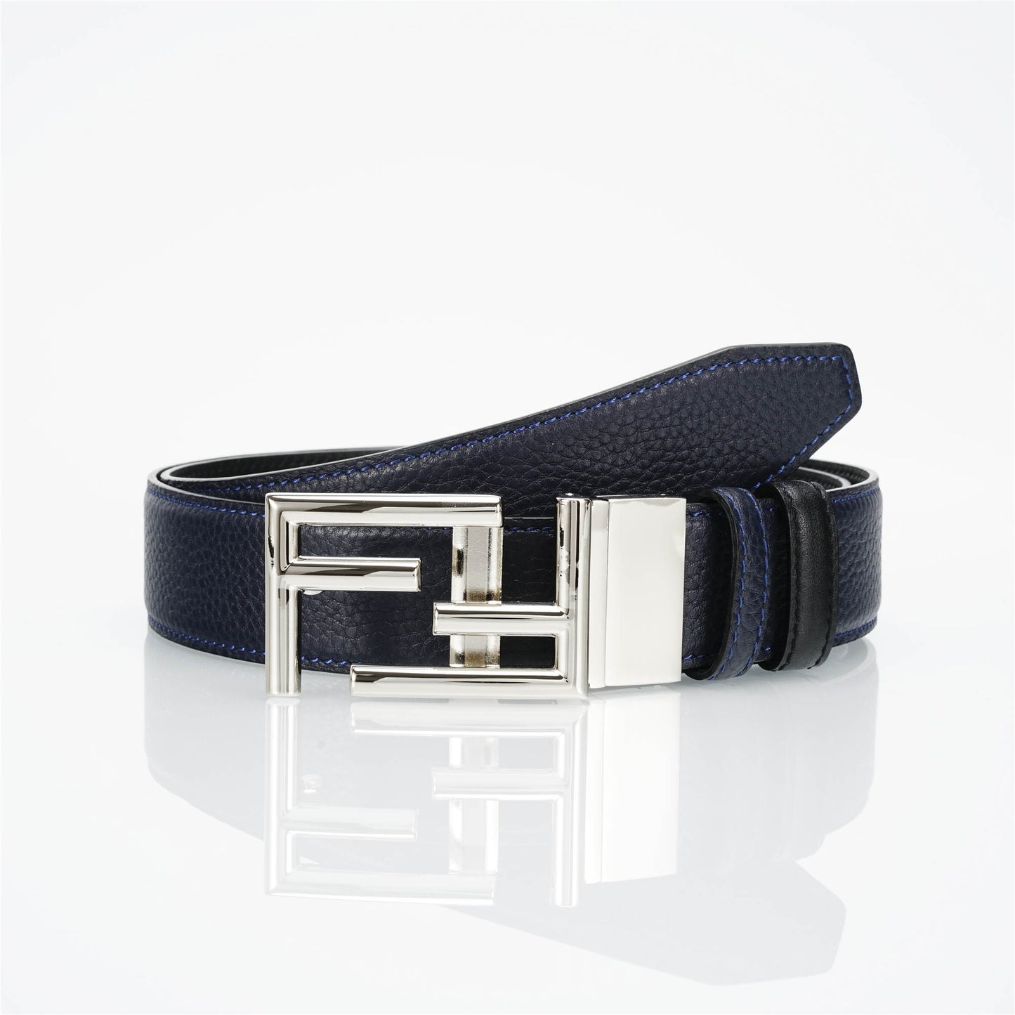 Ceinture Fendi - Bleu marine