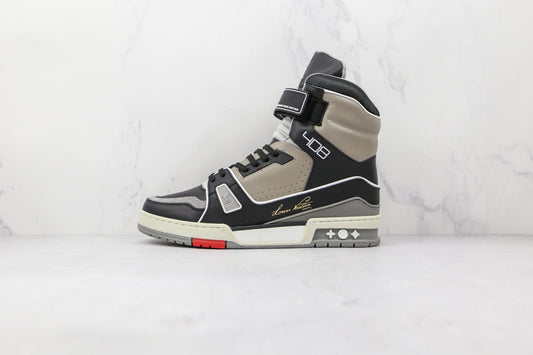 Louis Vuitton Trainer Montante - Rouge / Gris / Noir